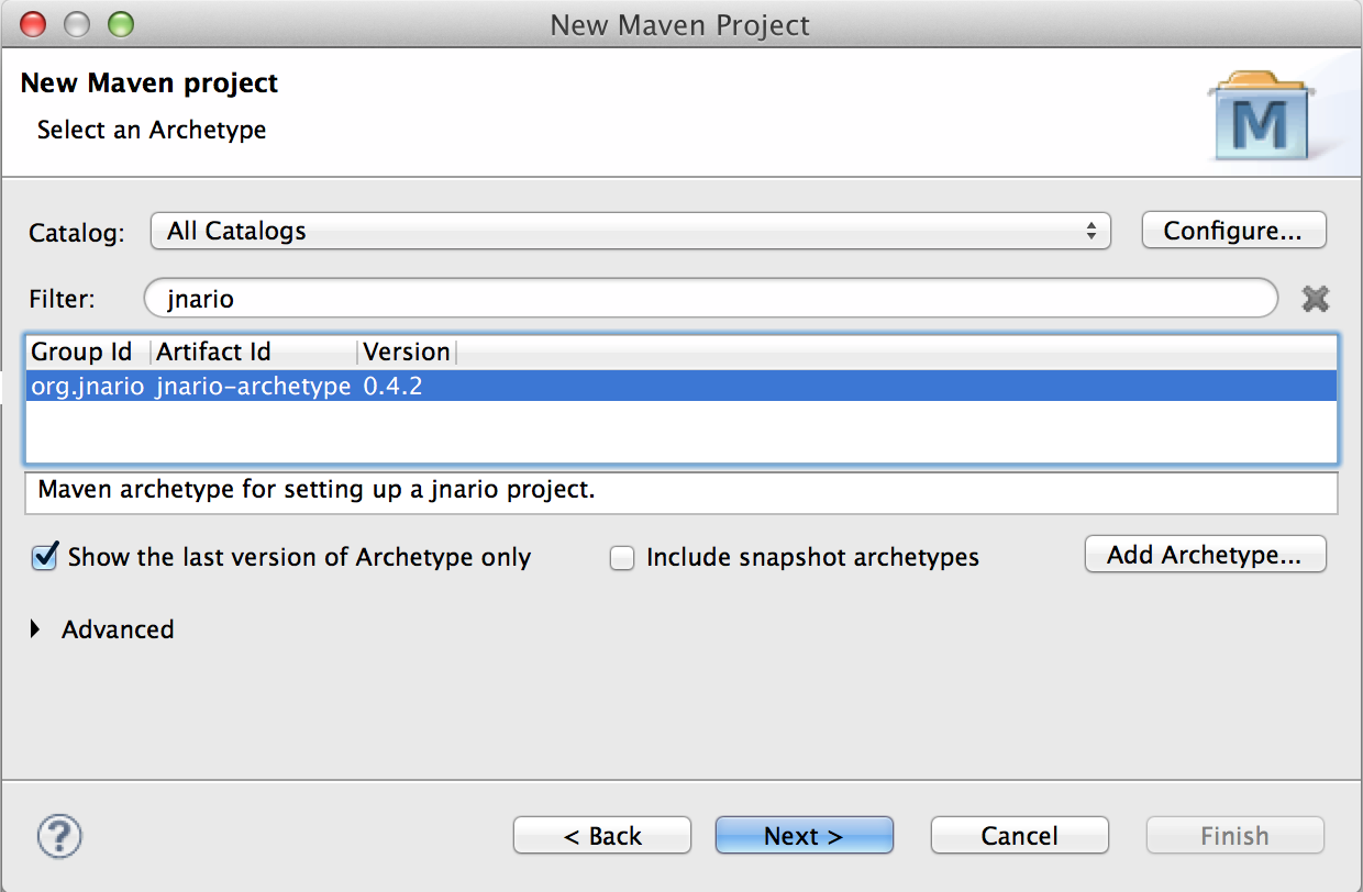 Jnario Maven Archetype